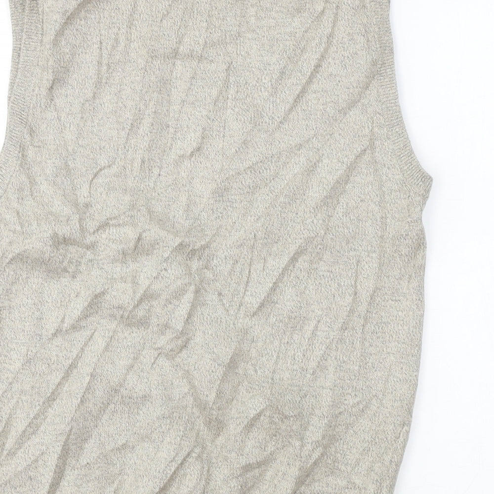 Marks and Spencer  Mens Beige   Vest Jumper Size M