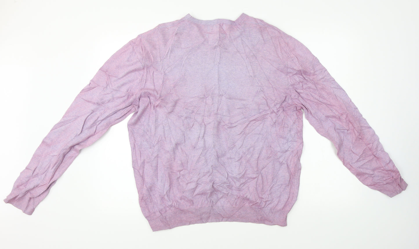 Collezione  Womens Purple   Pullover Jumper Size XL