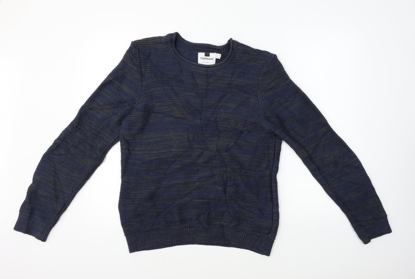 Topman  Mens Blue   Pullover Jumper Size S