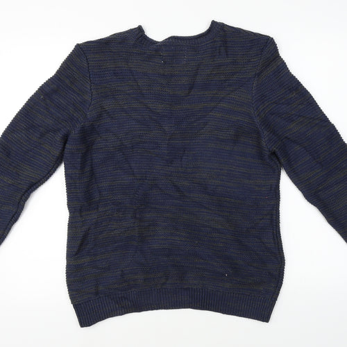 Topman  Mens Blue   Pullover Jumper Size S