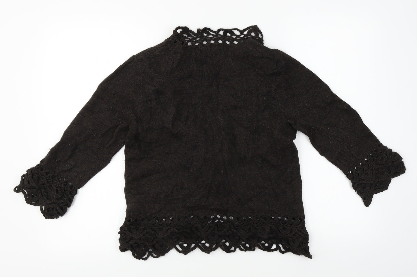 Per Una  Womens Brown   Cardigan Jumper Size 12