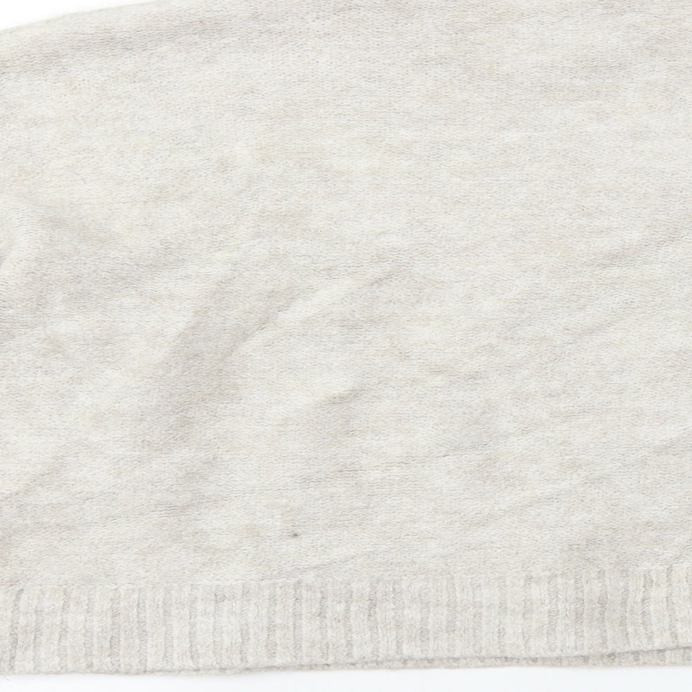 H&M  Womens Beige   Pullover Jumper Size XS