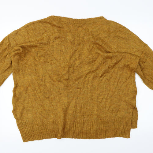 New Look  Womens Yellow   Pullover Jumper Size L
