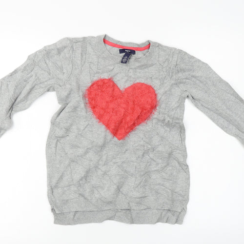 Gap  Girls Grey   Pullover Jumper Size L