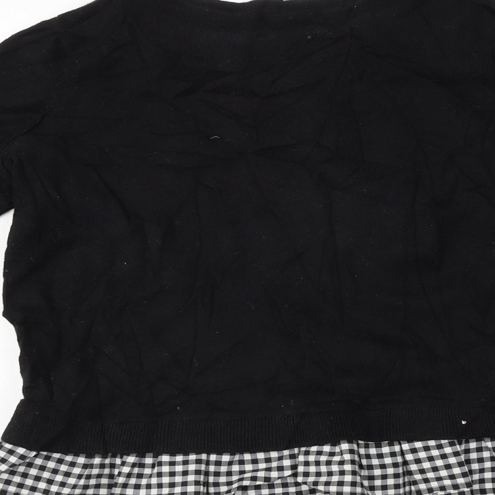 Topshop  Womens Black   Basic T-Shirt Size 6