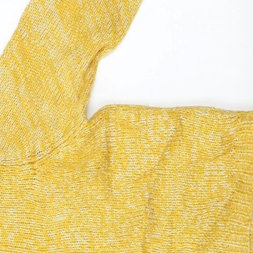 Peacocks Womens Yellow   Pullover Jumper Size M