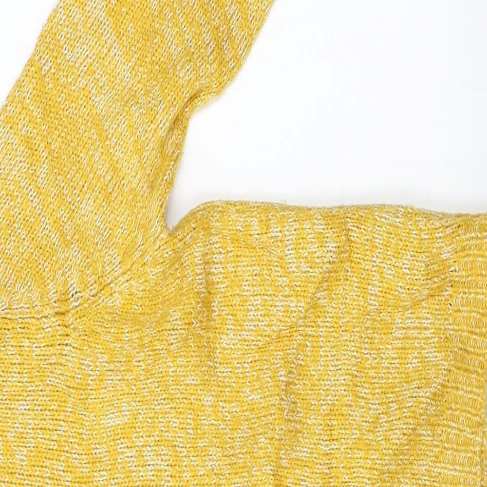 Peacocks Womens Yellow   Pullover Jumper Size M