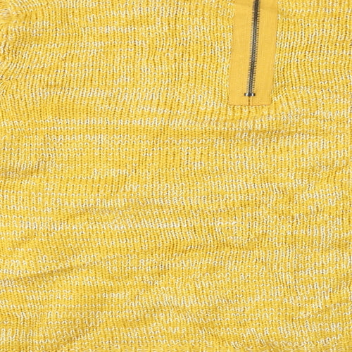 Peacocks Womens Yellow   Pullover Jumper Size M