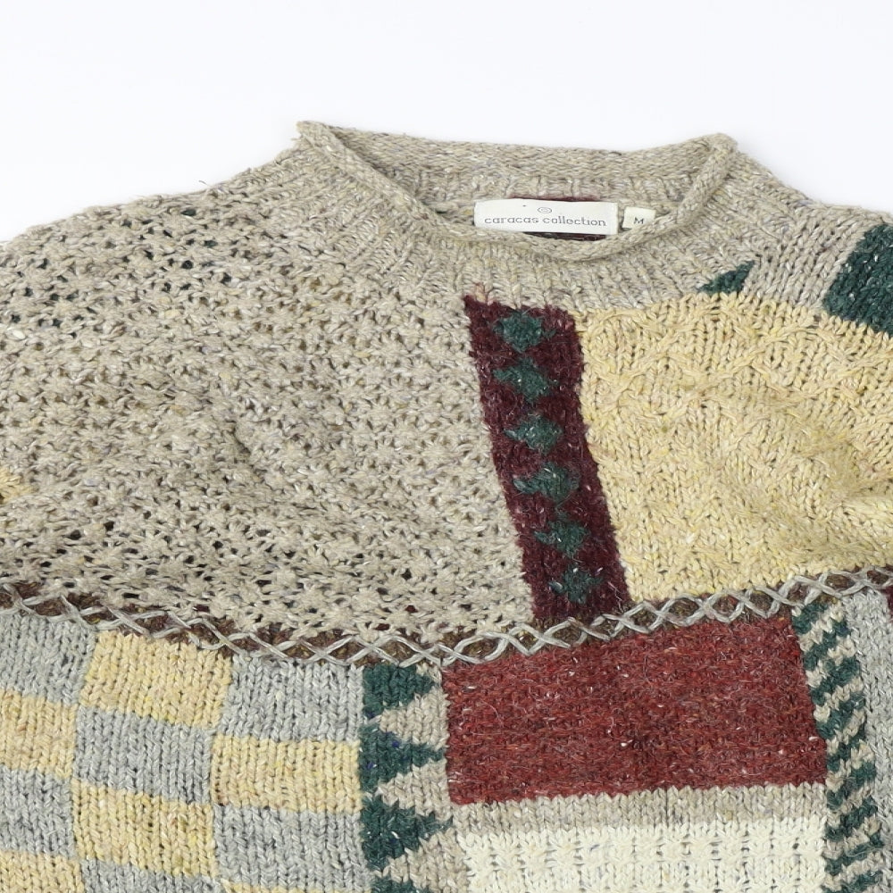 caracas collection Womens Beige   Pullover Jumper Size M