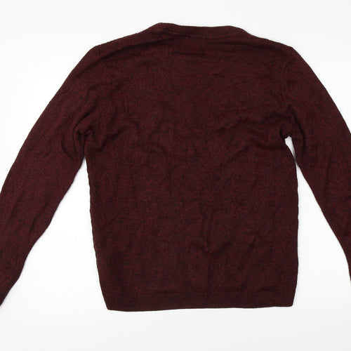 ASOS  Mens Red   Pullover Jumper Size S
