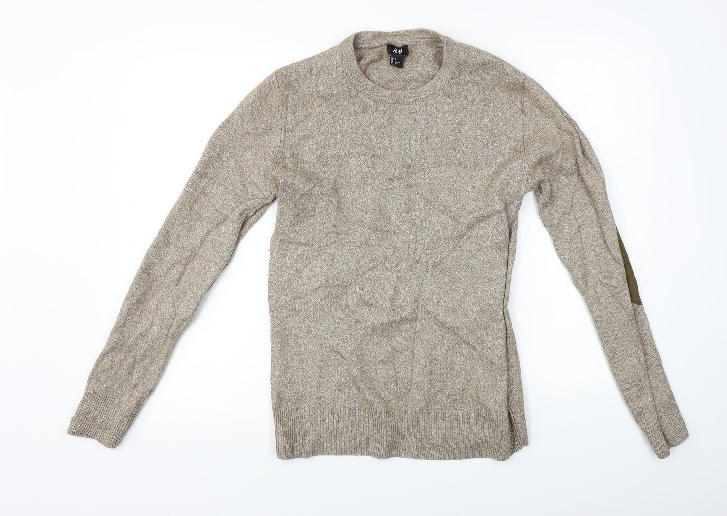 H&M  Womens Brown   Pullover Jumper Size S