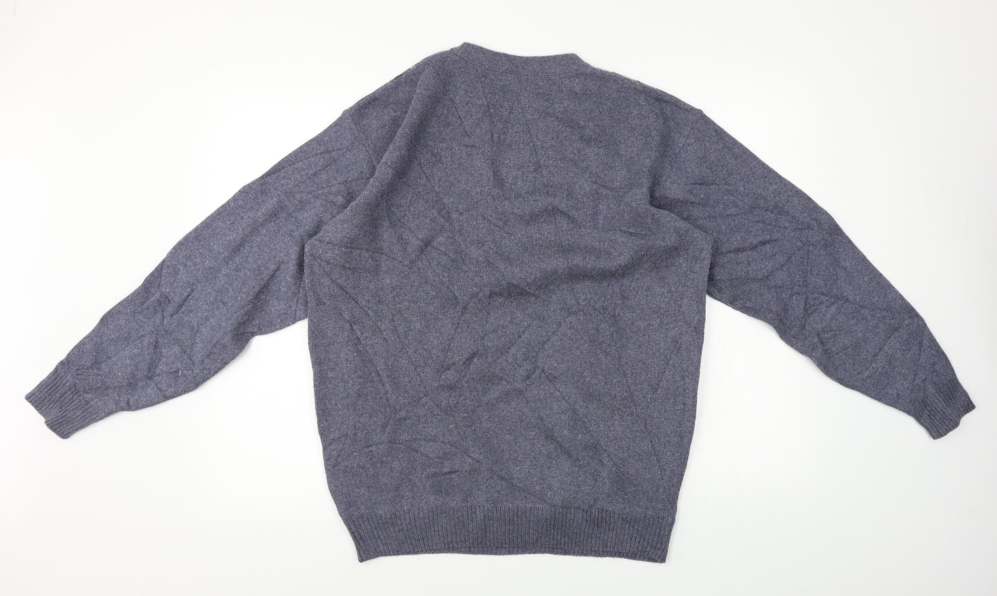 Carson  Mens Blue   Pullover Jumper Size S