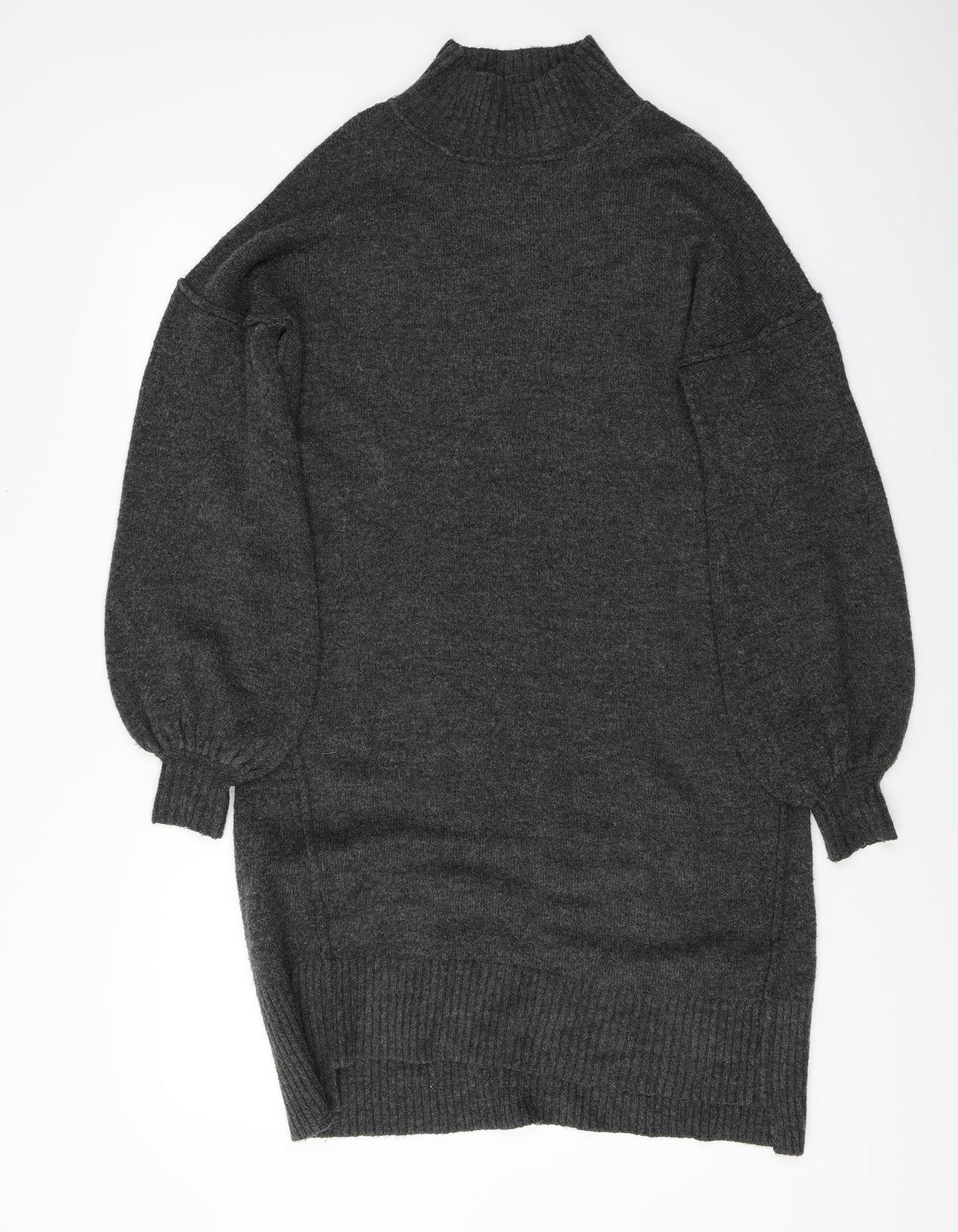 River Island Womens Grey   Jumper Dress  Size M