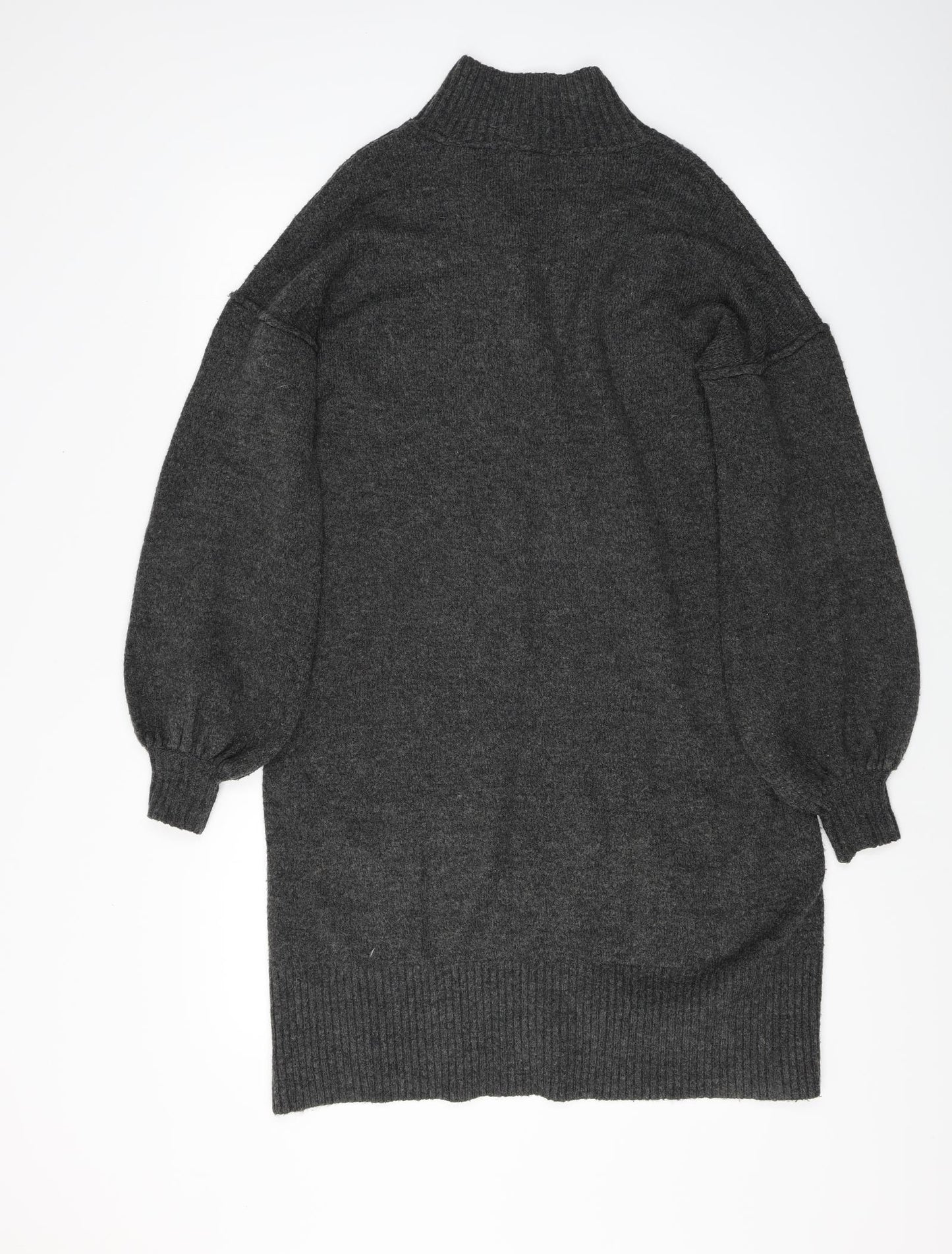 River Island Womens Grey   Jumper Dress  Size M