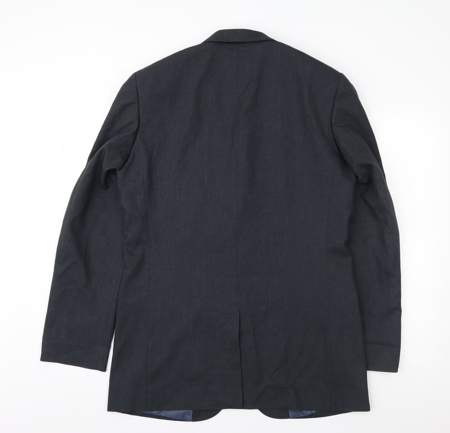 Taylor & Wright Mens Blue  Rayon Jacket Suit Jacket Size 40