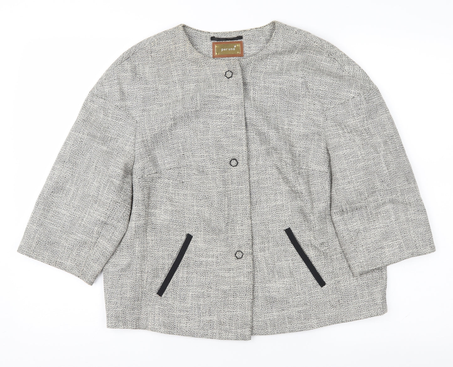 Per Una Womens Grey   Jacket  Size 10