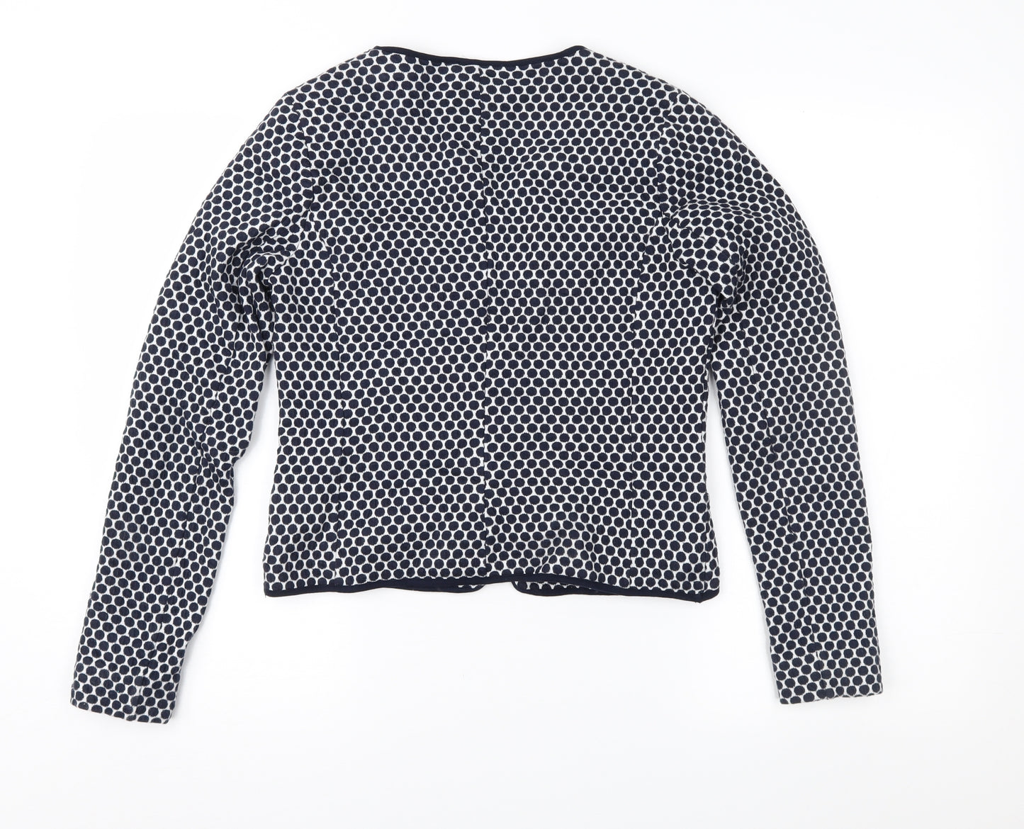 Claudia Strater Womens Blue Polka Dot  Jacket  Size 10
