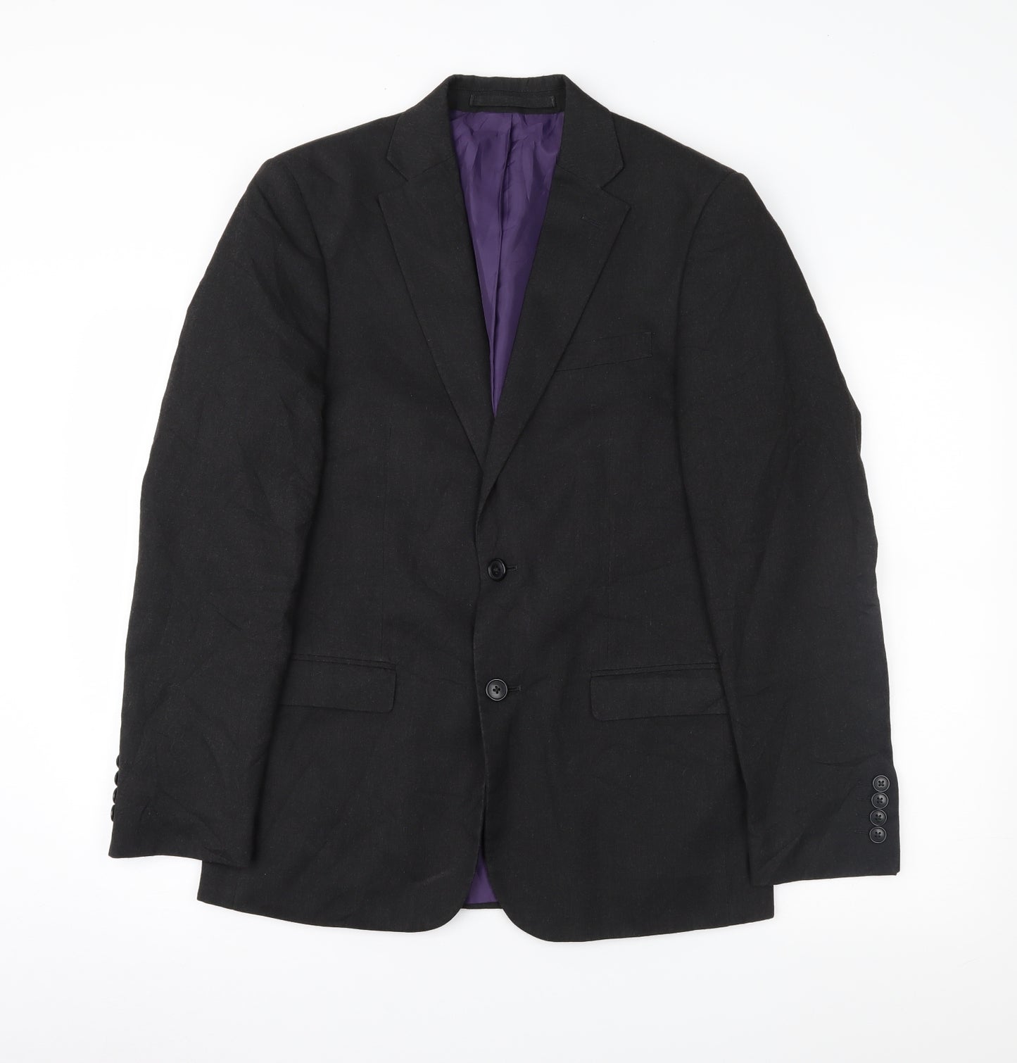 Marks and Spencer Mens Grey   Jacket Suit Jacket Size 38