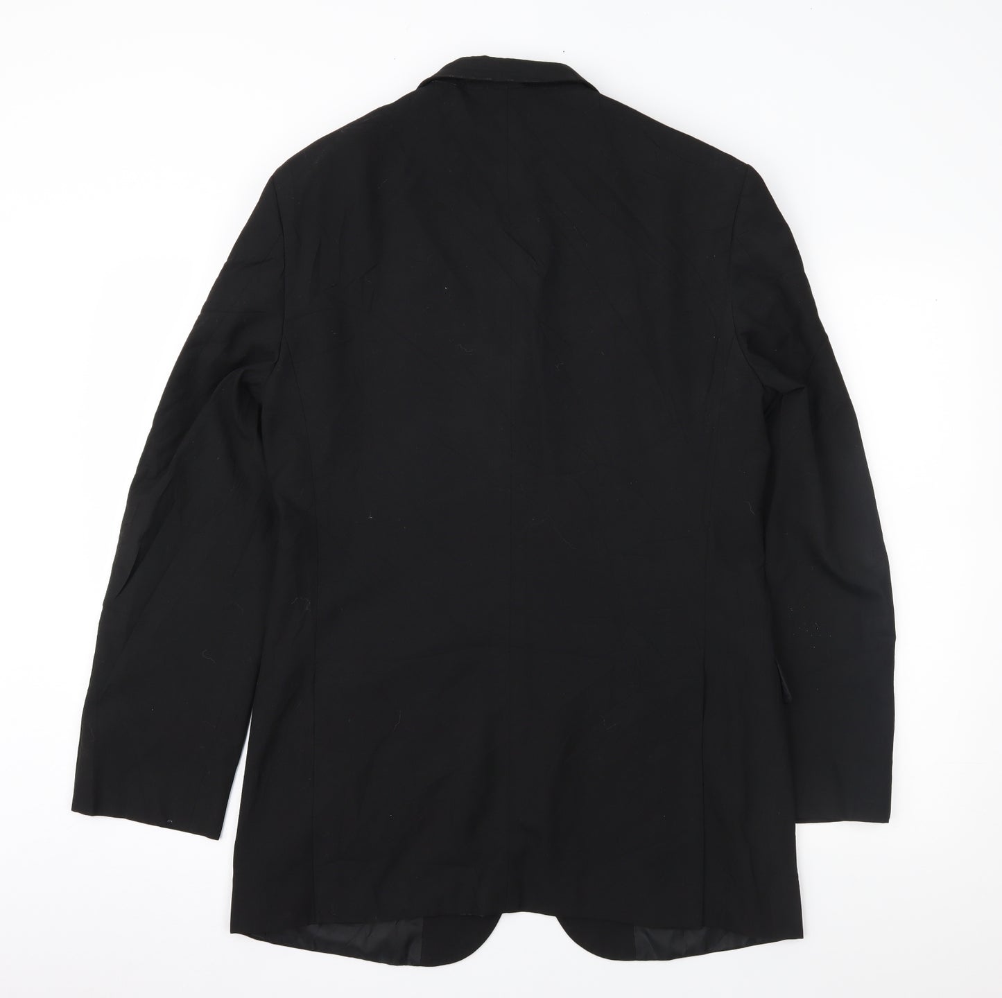 Marks and Spencer Mens Black   Jacket Suit Jacket Size 38