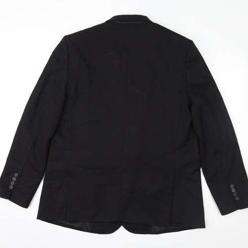 Road Mens Black   Jacket Suit Jacket Size L