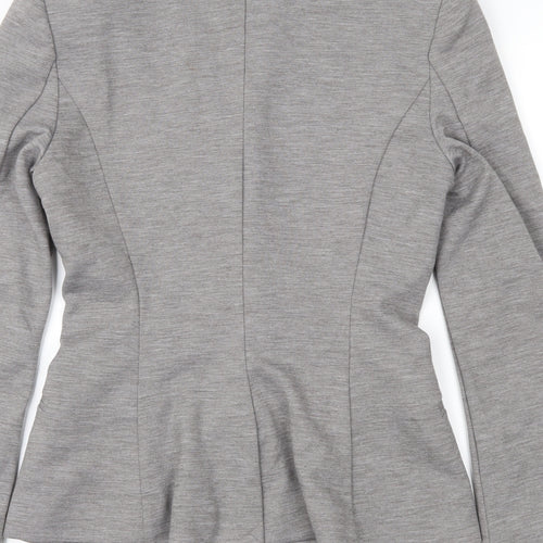 H&M Womens Grey   Jacket Suit Jacket Size 6