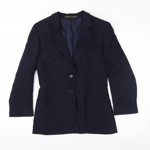 Marks and Spencer Girls Blue   Jacket  Size 11 Years