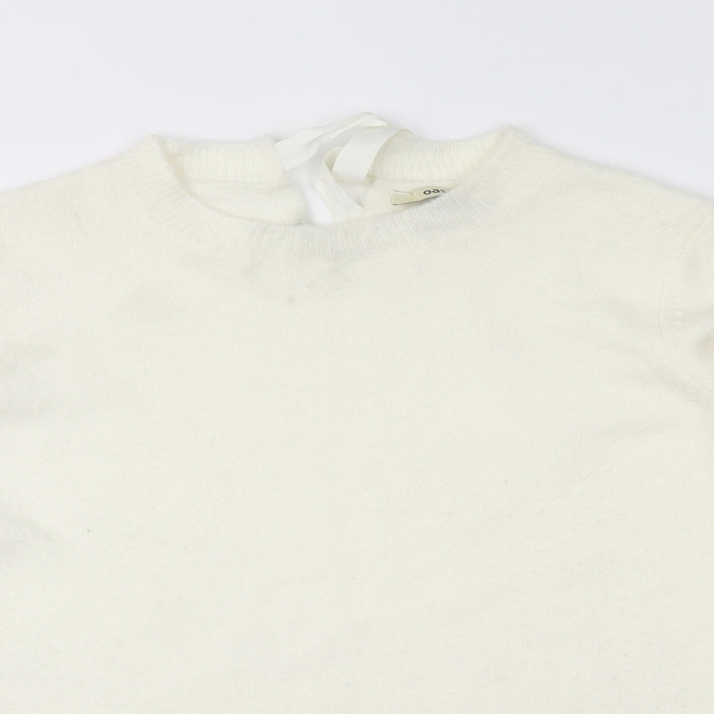 Oasis Womens Ivory   Pullover Jumper Size M