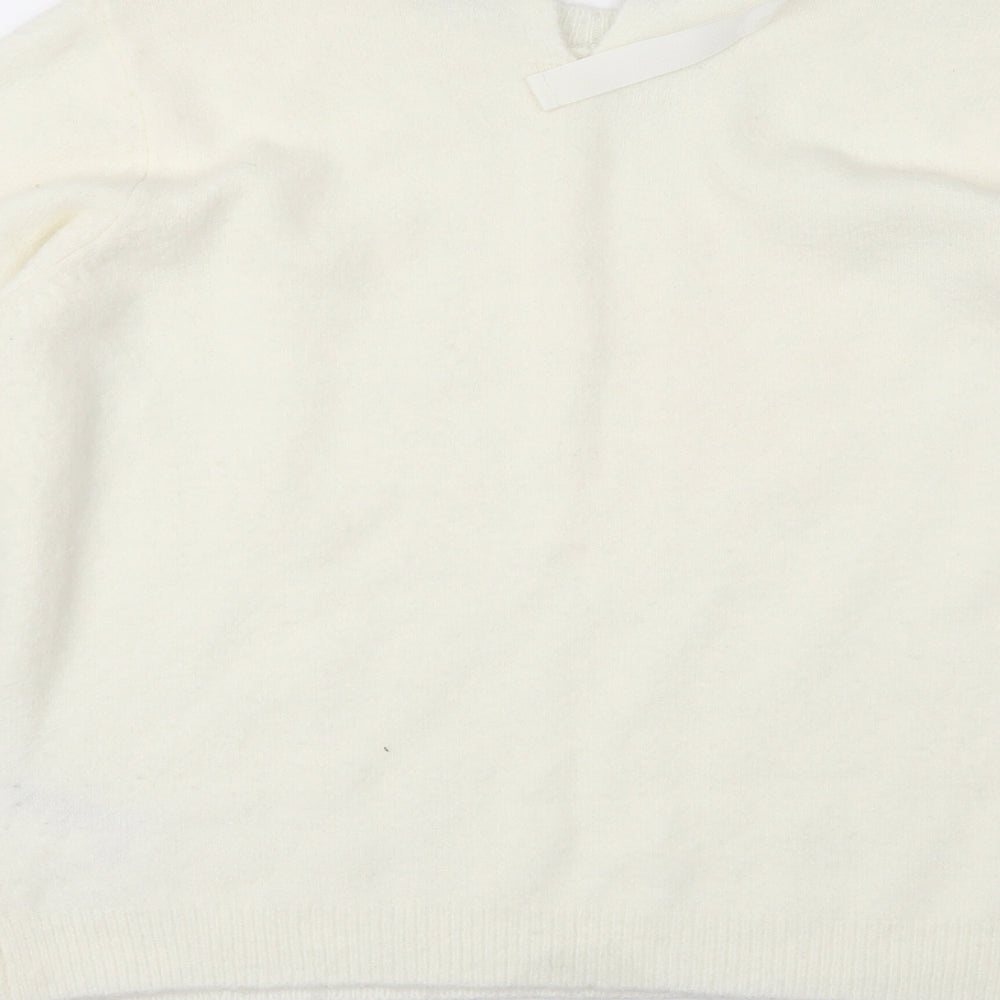Oasis Womens Ivory   Pullover Jumper Size M