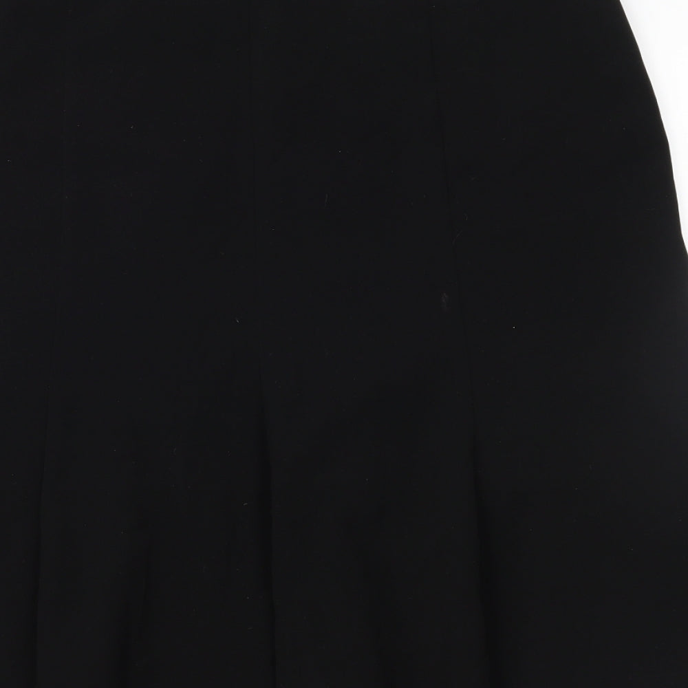 Preworn Womens Black   Flare Skirt Size 12