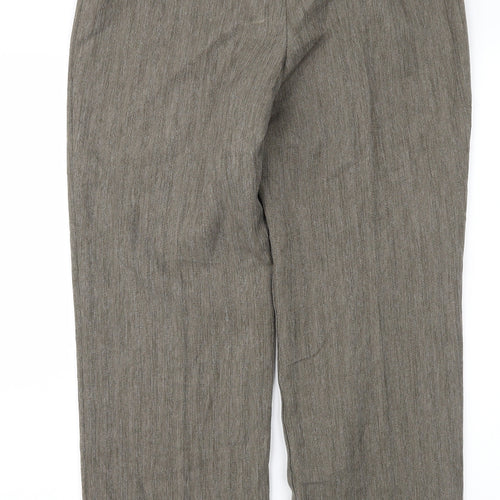Marks and Spencer Womens Brown   Trousers  Size 8 L28 in