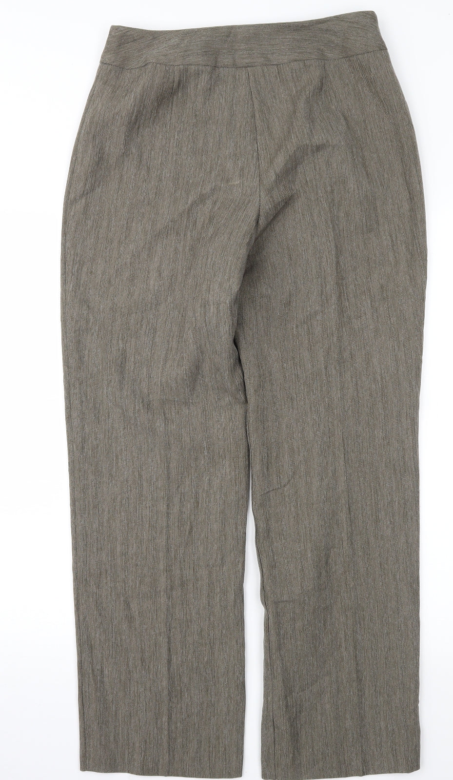 Marks and Spencer Womens Brown   Trousers  Size 8 L28 in