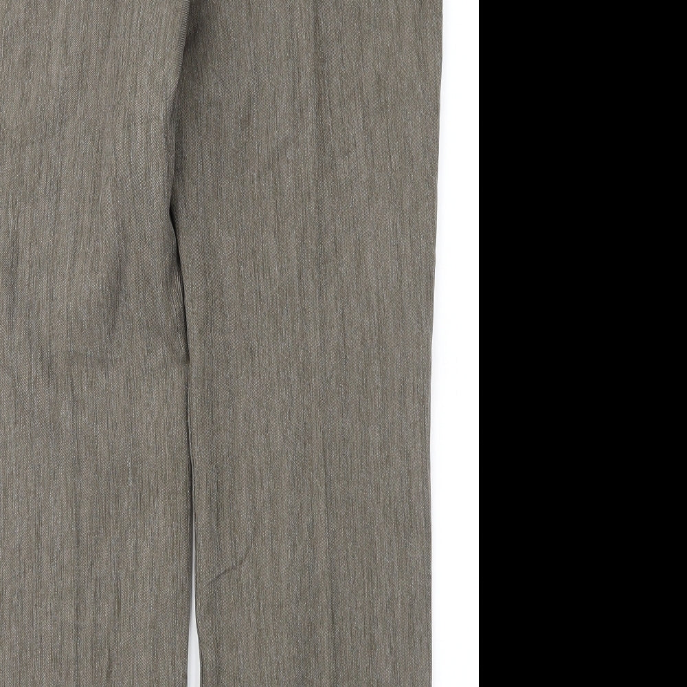 Marks and Spencer Womens Brown   Trousers  Size 8 L28 in