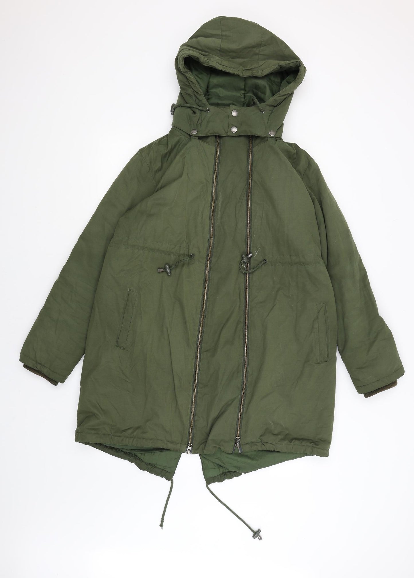Jojo Maman Bebe Womens Green   Rain Coat Coat Size 12