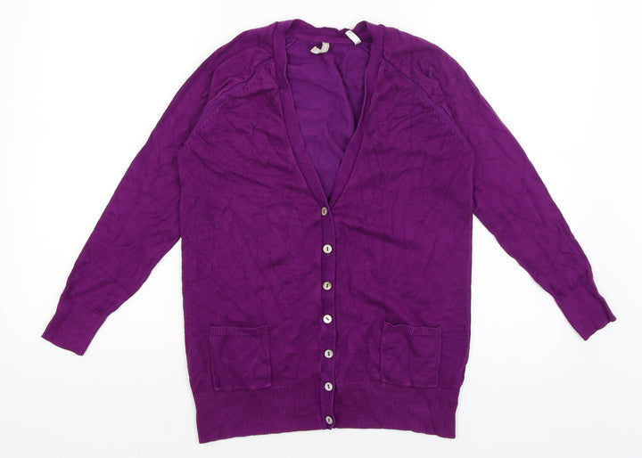 Anthology Womens Pink Cardigan Jumper Size 10
