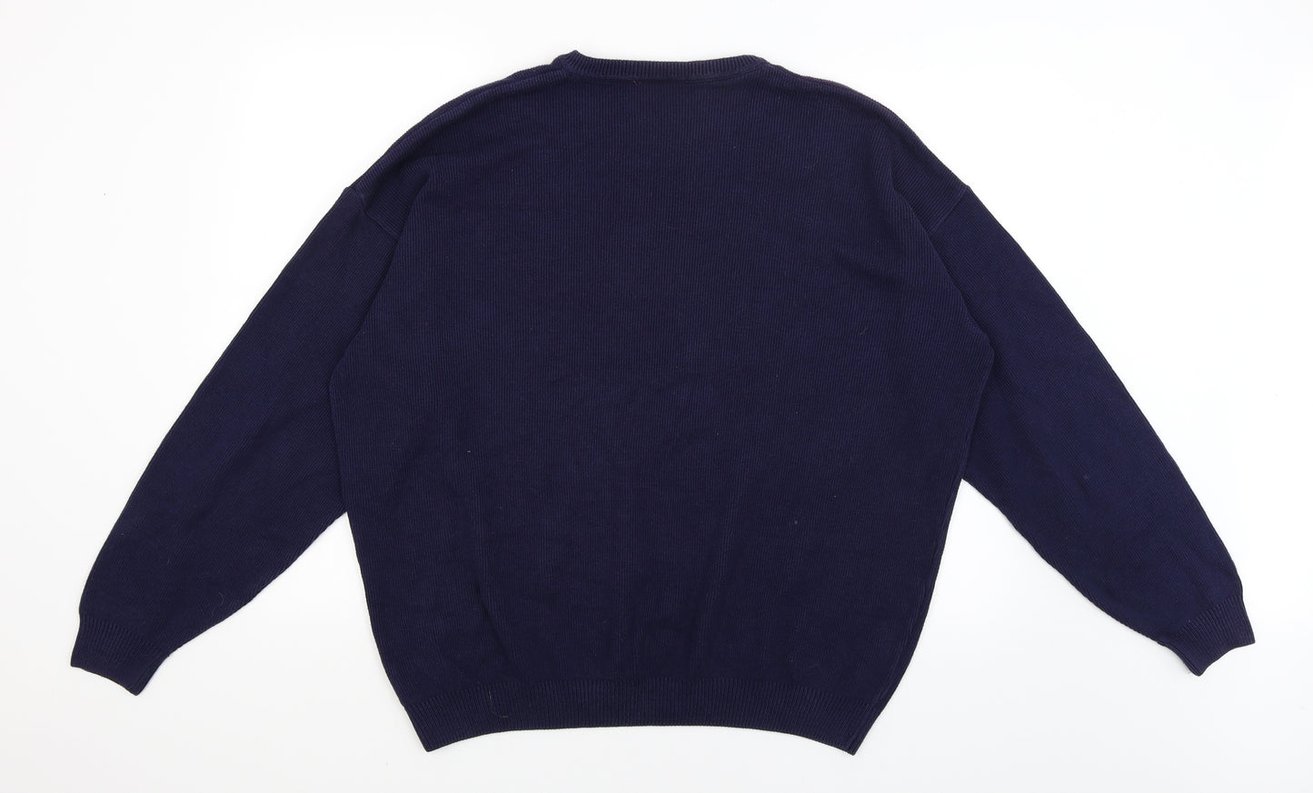 Lacoste Mens Blue   Pullover Jumper Size XL