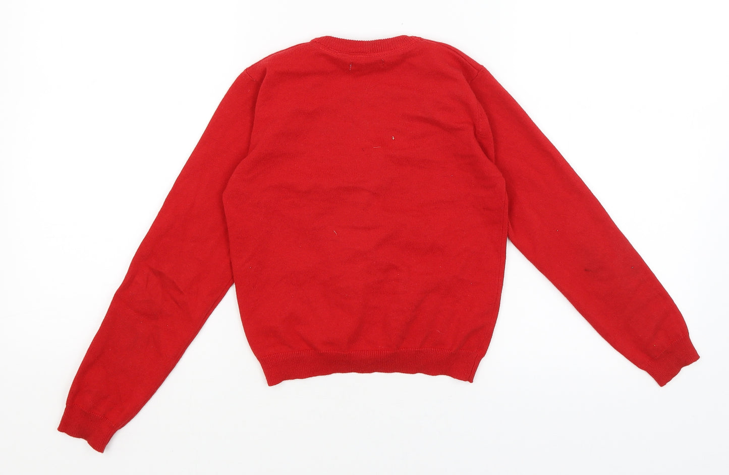 Rebel Girls Red   Cardigan Jumper Size 5-6 Years