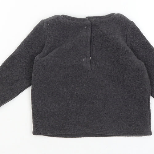 Next Baby Baby Grey   Basic T-Shirt Size 3-6 Months  - Star