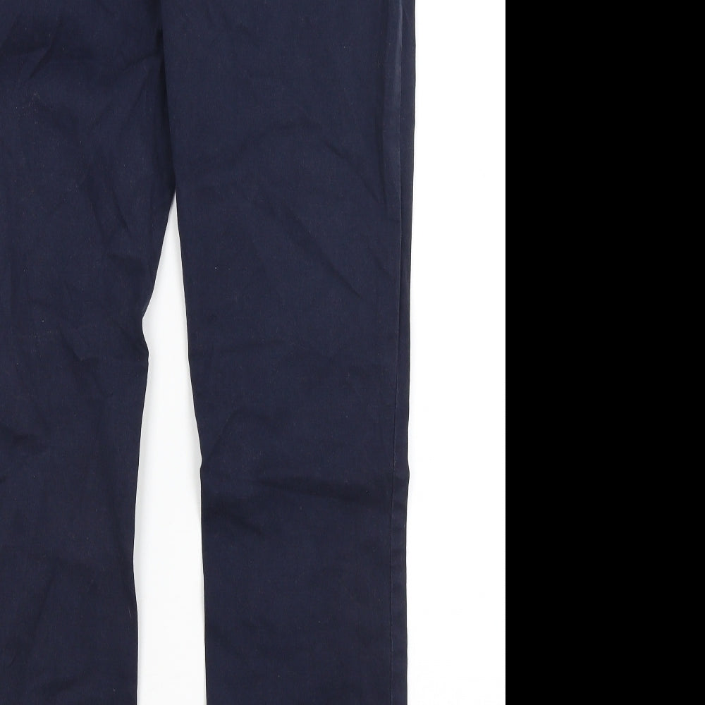 NEXT Womens Blue   Chino Trousers Size 12 L29 in