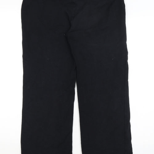 M&S Womens Black   Trousers  Size 12 L26 in