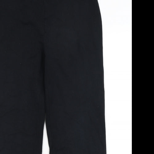 M&S Womens Black   Trousers  Size 12 L26 in