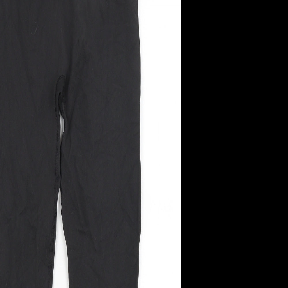 H&M Womens Black   Jogger Trousers Size S L23 in