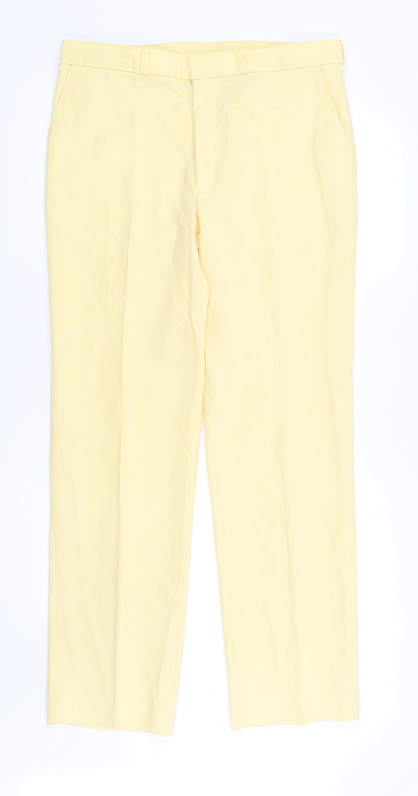 Canda Mens Yellow   Trousers  Size 34 in L31 in
