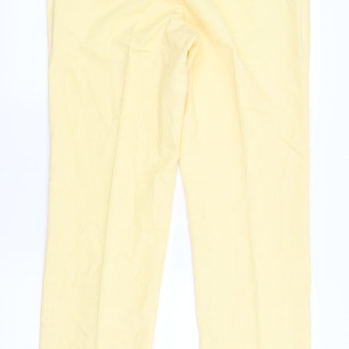 Canda Mens Yellow   Trousers  Size 34 in L31 in