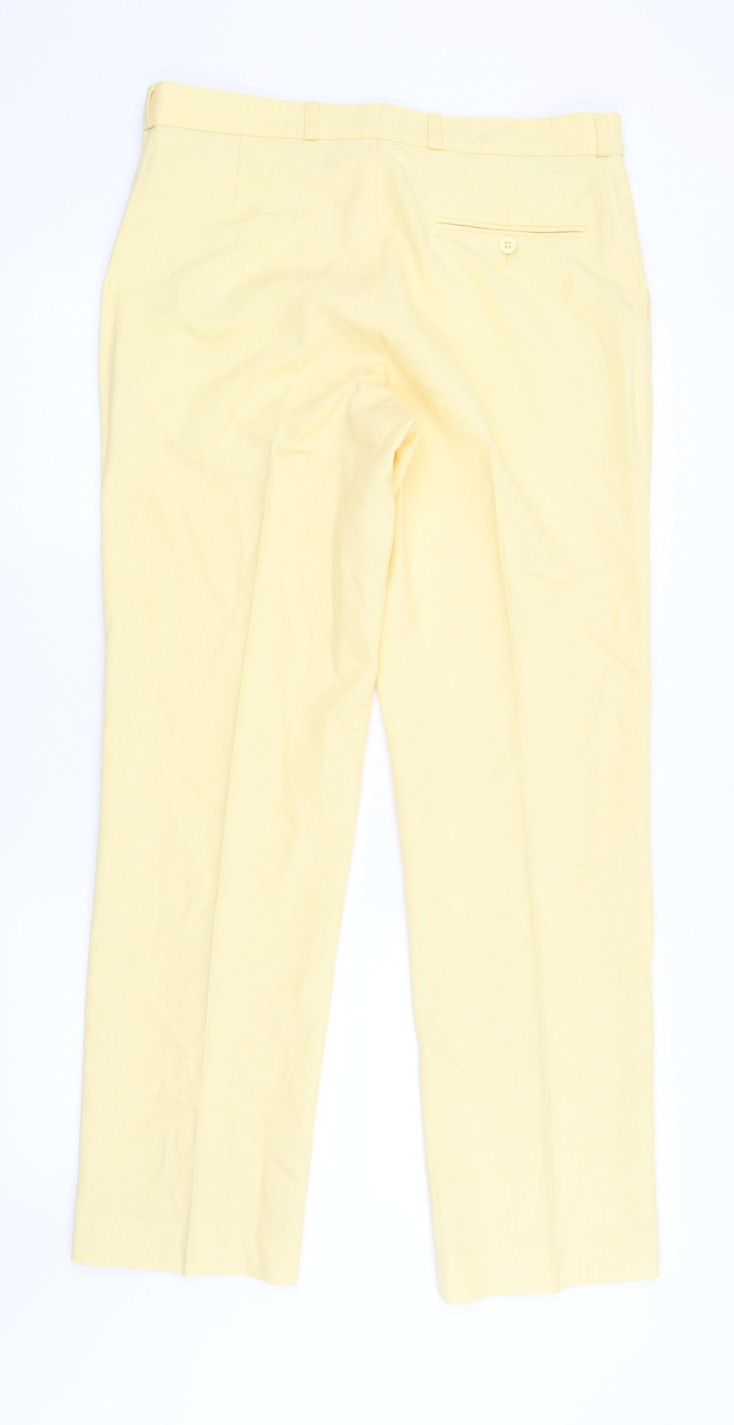 Canda Mens Yellow   Trousers  Size 34 in L31 in