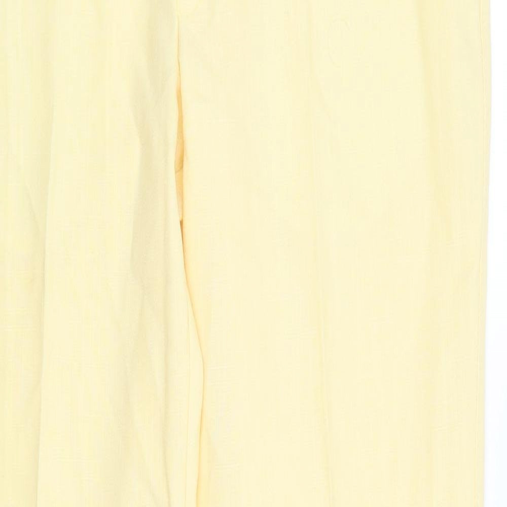 Canda Mens Yellow   Trousers  Size 34 in L31 in