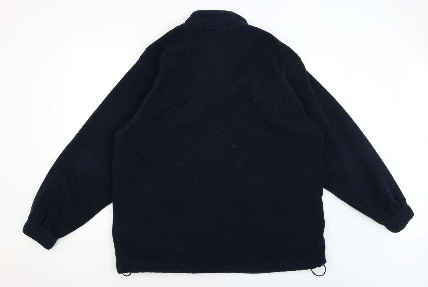 Uneek Mens Blue   Full Zip Jumper Size XL