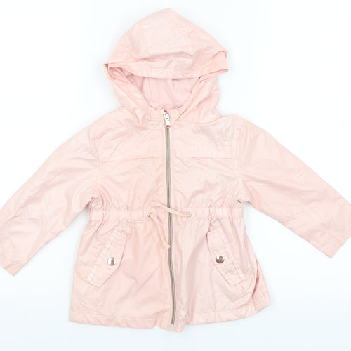 F&F Baby Pink   Rain Coat Coat Size 12-18 Months