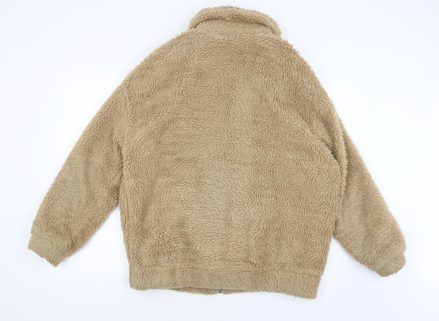 New Look Womens Brown   Full Zip Jumper Size 12