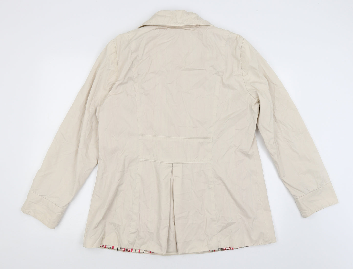 Per Una Womens Ivory   Jacket Coat Size 16