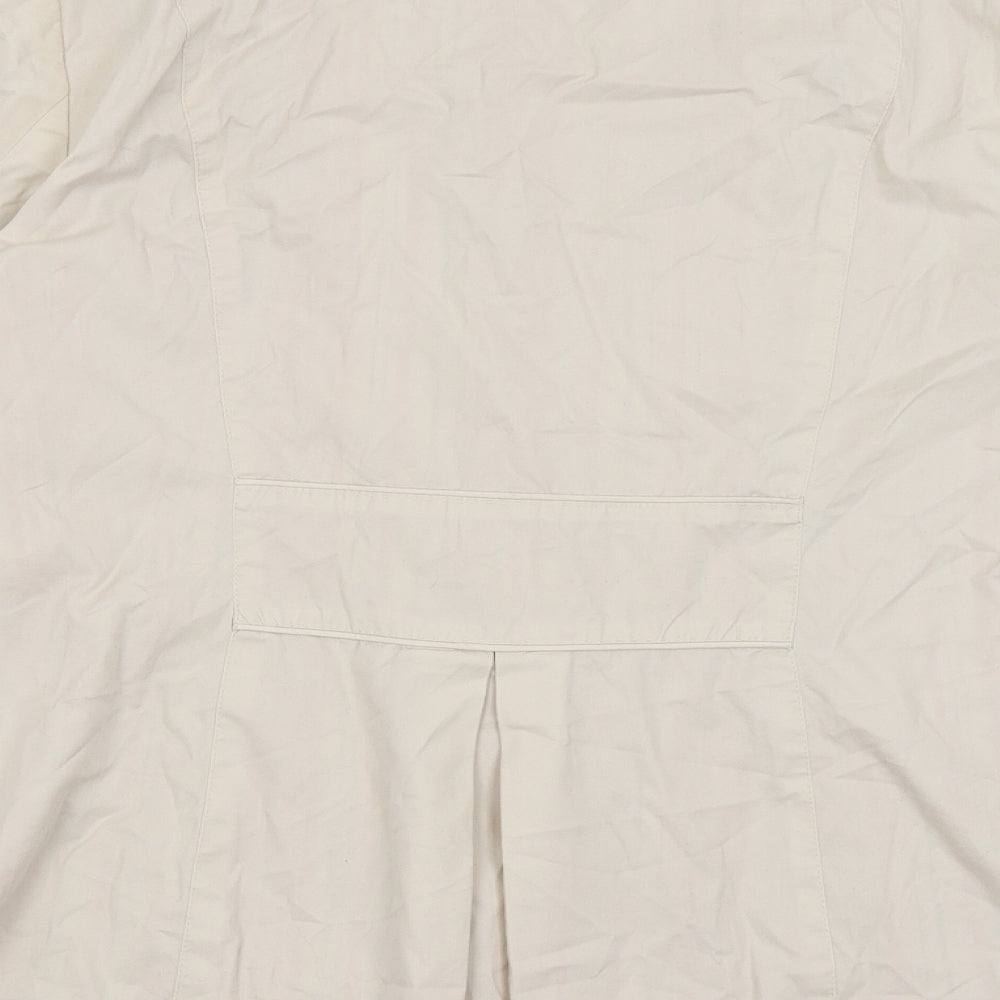 Per Una Womens Ivory   Jacket Coat Size 16